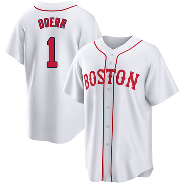 Bobby Doerr Boston Red Sox Youth Black Midnight Mascot T-Shirt 