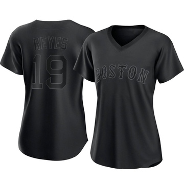 Pablo Reyes Boston Red Sox Women's Navy Roster Name & Number T-Shirt 